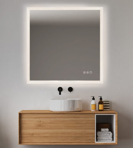 HOUCO SUNRISE-3, LED-spejl, Mange størrelser