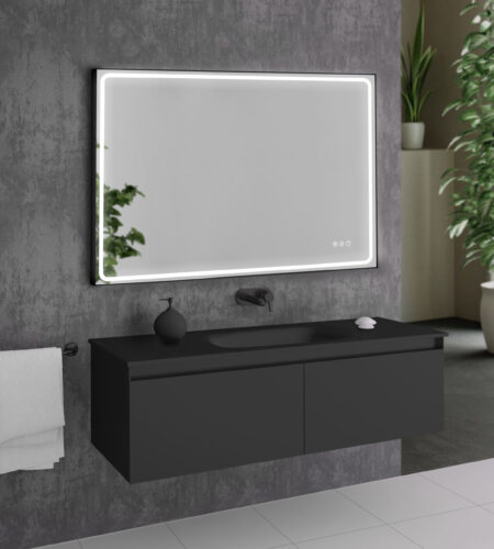 HOUCO MIA-3, LED-spejl, Mange Størrelser