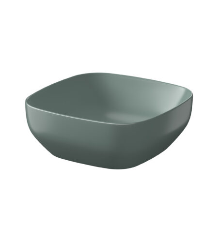 FARVA Bordvask, Square 38×38, Grøn Mat, Uden overløb