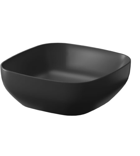 FARVA Bordvask, Square 38×38, Antracit Mat, Uden overløb