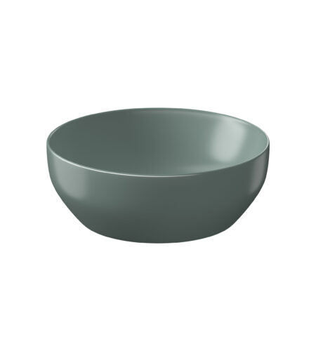 FARVA Bordvask, Rund 40×40, Grøn Mat, Uden overløb