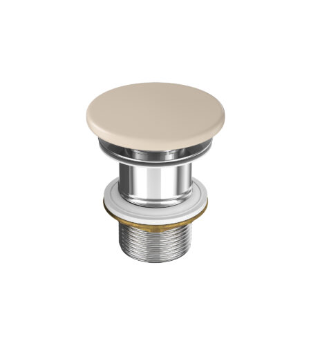 FARVA Bundventil, Keramisk, Beige Mat, For vaske uden overløb