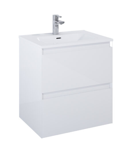 ALMA Badmøbel 60×46, Hvid Blank