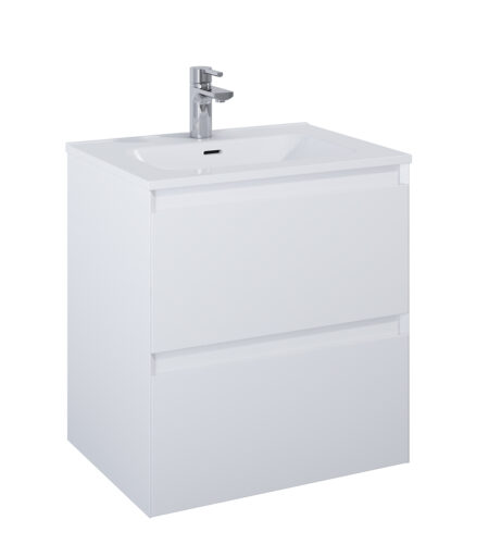 ALMA Badmøbel 60×46, Hvid Mat